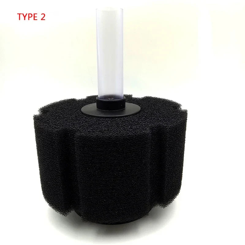 Aquarium Filter Sponge Fish Tank Fish Air Pump Skimmer Biochemical Sponge Filter filtration Aquatic Water Purification