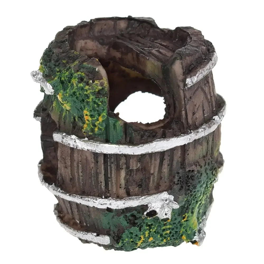 Aquarium Equipment Accessory Glass Fish Tank Landscaping Decoration Resin Crafts Artificial Antique Landscaping Decor Supplies
