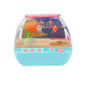 Creative Artificial Aquarium Toy Cartoon Lovely Mini Simulation Fish Tank with Music Electric Music Interactive Aquarium Toys